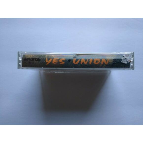 Yes Union Cassette Tape 1991 Progressive Art Rock Album Hype Sticker SEALED - Picture 3 of 5